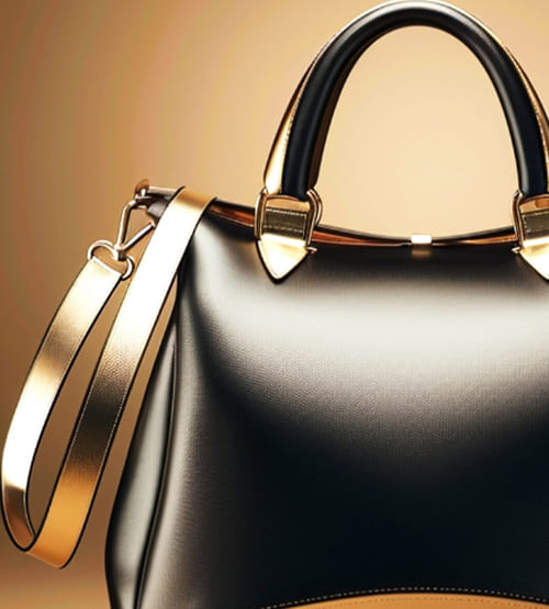 Black Gold Satchel 2