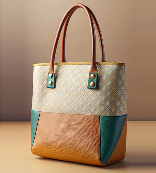 Geometric Pattern Tote