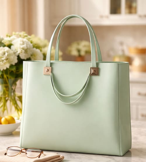 Mint Green Tote 3